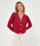 Cardigan gioiello