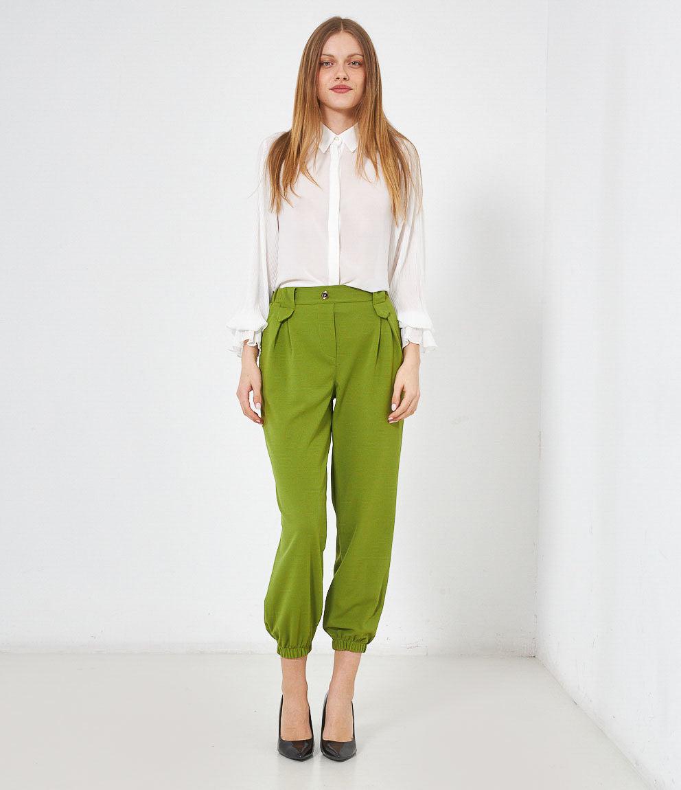 Pantaloni con elastico sul fondo – Zuiki Italia