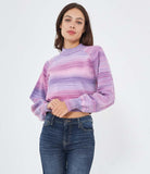 Maglia in viscosa multicolor